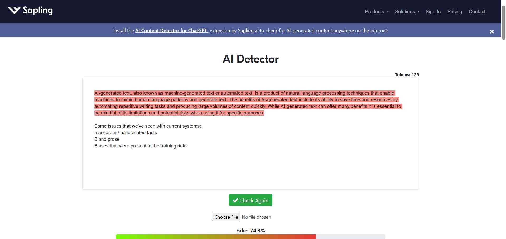 Sapling AI